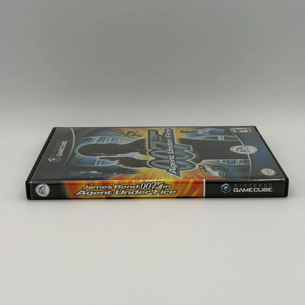007 Agent Under Fire Nintendo GameCube Complete CIB EA 2002 NTSC-UC T James Bond